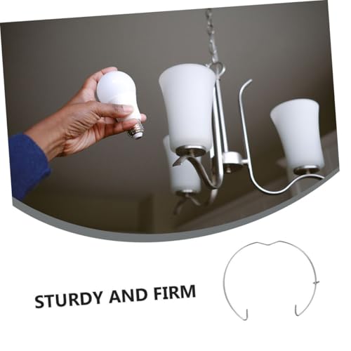 STOBAZA 10 Stück Teiliges Herzförmiger Downlight Haltefeder Clip Federklammer Halterung für Einbauleuchten Vibrationsdämpfend Elegante Moderne Befestigungsklammern für LED Einbaustrahler von STOBAZA