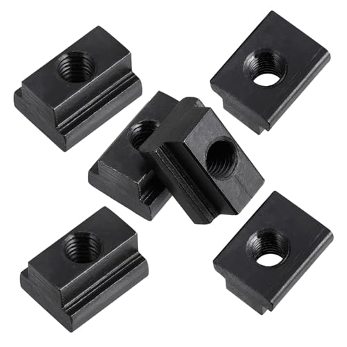STOBAZA 10 Stück Teiliges Muttern aus Kohlenstoffstahl Präzise Gefertigte Gleitmuttern für Standard Lkw schienen und Maschinen Langlebig Schwarz Beschichtet Vielseitig Einsetzbar STOBAZA 10 Stück Teiliges Muttern aus Kohlenstoffstahl Präzise Gefertigte Gleitmuttern für Standard Lkw schienen und Maschinen Langlebig Schwarz Beschichtet Vielseitig Einsetzbar von STOBAZA