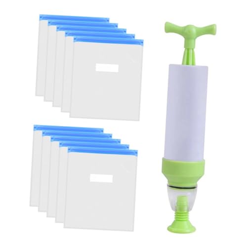 STOBAZA 10 Stück Teiliges Vakuum Kompressionsbeutel für Drucker Filament Wiederverwendbare Filament Aufbewahrungstaschen aus Kunststoff mit Handpumpe Luftdicht und Feuchtigkeitsbeständig von STOBAZA