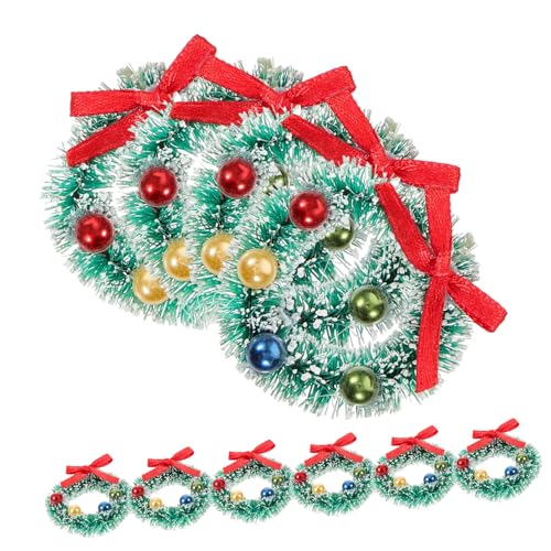 STOBAZA 10 Stück Teiliges Weihnachtskranz Weihnachtsdeko Wiederverwendbar Vielseitig für Türen Wände Fenster Klassische Festtagsdekoration für Zuhause Büro Hotel Shopping Mall STOBAZA 10 Stück Teiliges Weihnachtskranz Weihnachtsdeko Wiederverwendbar Vielseitig für Türen Wände Fenster Klassische Festtagsdekoration für Zuhause Büro Hotel Shopping Mall von STOBAZA