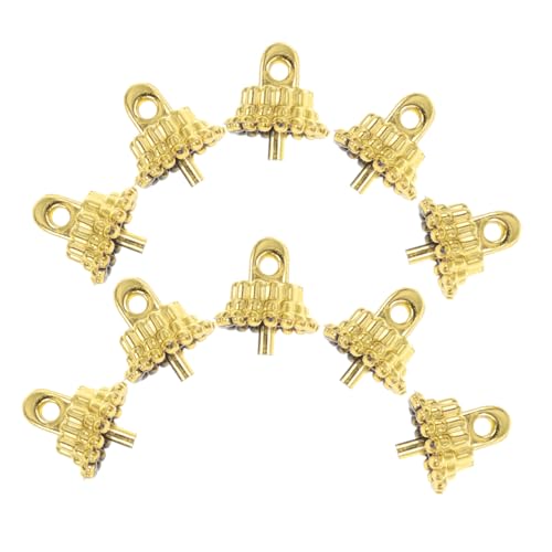 STOBAZA 100stücke Disco Ornamentkappen Kunststoff Hänger Für Weihnachtsbaum Deko Bastelbedarf Für Partys Und Feiern Glitzernde Aufhänger Für Festliche Anlässe von STOBAZA