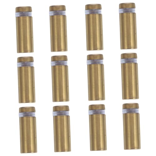 STOBAZA 12 Stück Edelstahl Abstandshalter Schrauben für Werbung und Schilder Rostfrei Verschleißfest Geeignet für Glas Acryltafeln in Supermärkten Büros und Geschäften STOBAZA 12 Stück Edelstahl Abstandshalter Schrauben für Werbung und Schilder Rostfrei Verschleißfest Geeignet für Glas Acryltafeln in Supermärkten Büros und Geschäften von STOBAZA