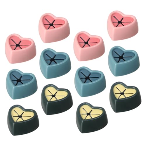 STOBAZA 12 Stück Teiliges Selbstklebendes Handtuchhalter Vielseitige Handtuchhaken ohne Bohren für Bad Küche und Outdoor Schadstofffrei Sanfte Oberfläche Langlebig und Einfach zu von STOBAZA