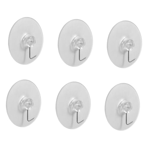 STOBAZA 12 Stück Teiliges Transparenter PVC Saugnapf Haken ohne Bohren Wiederverwendbar Stark Haftend für Küche Bad Schrank und Büro Wandfreundlich Spurlos Entfernbar STOBAZA 12 Stück Teiliges Transparenter PVC Saugnapf Haken ohne Bohren Wiederverwendbar Stark Haftend für Küche Bad Schrank und Büro Wandfreundlich Spurlos Entfernbar von STOBAZA
