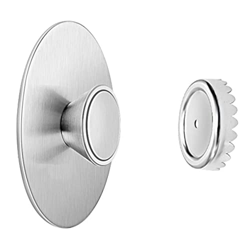 STOBAZA Magnetische Seifenablage Wandmontage Seifenhalterung Aus Edelstahl Rostbeständig Praktisches Design Für Badezimmer Und Küche Ohne Bohren Mit Drainage von STOBAZA