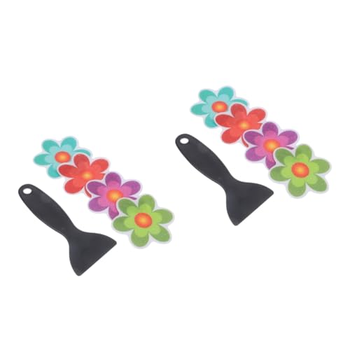 STOBAZA 2 Sätze Aufkleber Für Lustige Cartoon Fliesenaufkleber Für Badewanne Und Badezimmer Selbstklebend Verschiedene Designs Sichere Und Hygienische 4 Stücke * 2 von STOBAZA