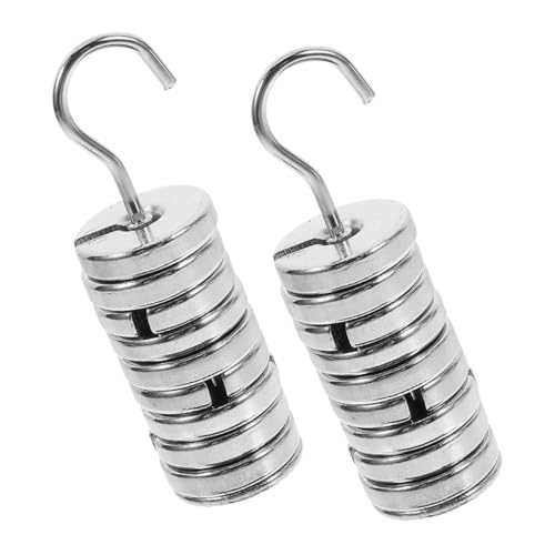 STOBAZA 2 Sätze Verchromte Schlitzgewichte Laborgewichte mit Haken Präzise Einstellbare Metallgewichte für Wissenschaftliche Experimente und Laboreinsatz STOBAZA 2 Sätze Verchromte Schlitzgewichte Laborgewichte mit Haken Präzise Einstellbare Metallgewichte für Wissenschaftliche Experimente und Laboreinsatz von STOBAZA