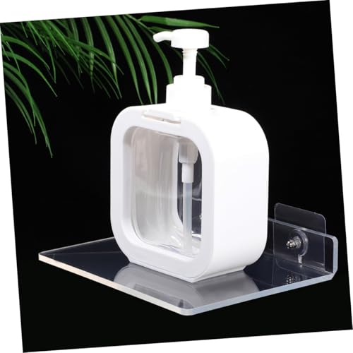 STOBAZA 2 Stück Acryl Wandregal Form Schwebende Selbstklebende Aufbewahrung ohne Bohren Transparentes Regal für Kleine Räume Modernes Badezimmer Wandboard Organizer STOBAZA 2 Stück Acryl Wandregal Form Schwebende Selbstklebende Aufbewahrung ohne Bohren Transparentes Regal für Kleine Räume Modernes Badezimmer Wandboard Organizer von STOBAZA
