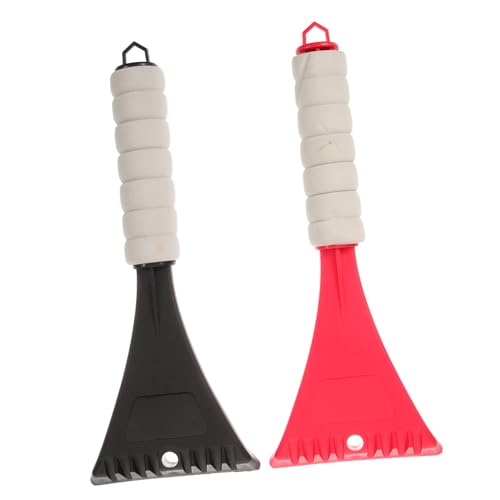 STOBAZA 2 Stück Auto Schneeschaufel mit Eva Schaumgriff Breiter Kunststoff Schaber für Effiziente Schnee und Eisentfernung Multifunktional für Pkw LKW SUV Robust und Wiederverwendbar STOBAZA 2 Stück Auto Schneeschaufel mit Eva Schaumgriff Breiter Kunststoff Schaber für Effiziente Schnee und Eisentfernung Multifunktional für Pkw LKW SUV Robust und Wiederverwendbar von STOBAZA