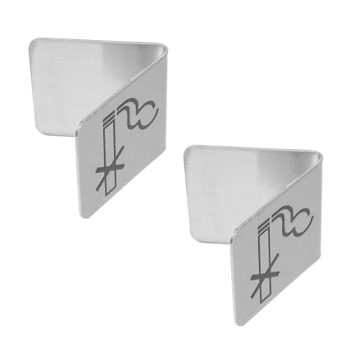 STOBAZA 2 Stück Doppelseitiges Nichtraucher tischschild aus Edelstahl Robustes Rauchverbotsschild mit Reservierungsanzeige für Restaurant Büro Mall Sichtbare Tischwarnung von STOBAZA