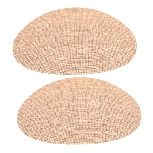 STOBAZA 2 Stück Downlight Diffuser Lampenschirm Hitzebeständig Blendfrei Flexibler Lampenabdeckstoff Leichter Austausch Geeignet für Kinderzimmer und Deckenlampen Hellbraun von STOBAZA