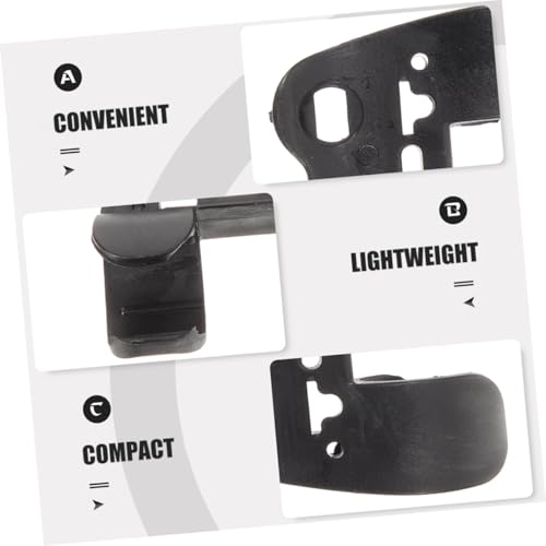 STOBAZA 2 Stück Fahrrad Luftpumpenhalter Leichter Kompakter Pumpenclip aus Robustem Kunststoff für Mountainbike und Andere Fahrradtypen Einfache Montage Praktisches Bike Zubehör für von STOBAZA