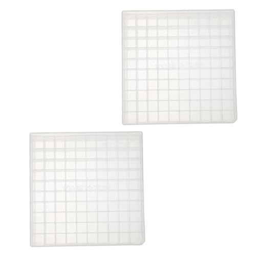 STOBAZA 2 Stück Gefrierrohr Aufbewahrungsbox Fächer Microzentrifugenröhrchen Halter PP Material Probenlagerung Labor Kühltruhe Small Tube Holder STOBAZA 2 Stück Gefrierrohr Aufbewahrungsbox Fächer Microzentrifugenröhrchen Halter PP Material Probenlagerung Labor Kühltruhe Small Tube Holder von STOBAZA