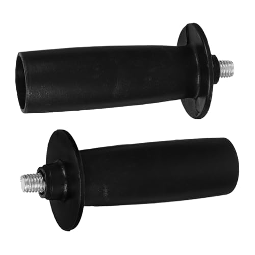 STOBAZA 2 Stück Gewindeseitiger Zusatzgriff für Winkelschleifer Rutschfest Komfortabel Stabilisierend Einfache Montage Geeignet für Schleif Polierarbeiten von STOBAZA