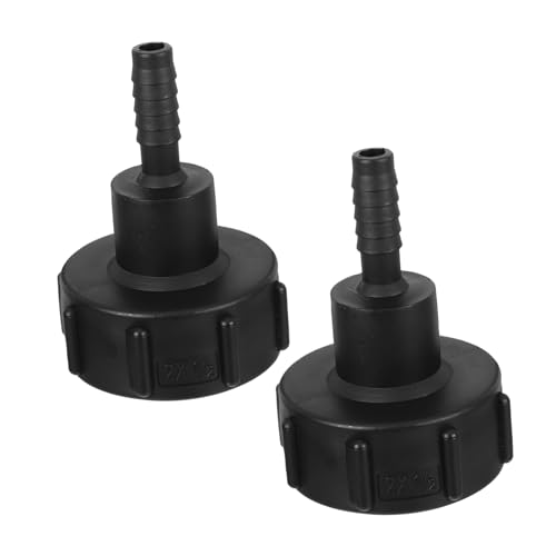 STOBAZA 2 Stück Ibc Tank Adapter Teiliges aus Langlebigem Material Auslaufsicherer Anschluss mit Dichtung Vielseitig für Gartenbewässerung und Industrie Effizienter Flüssigkeitstransfer STOBAZA 2 Stück Ibc Tank Adapter Teiliges aus Langlebigem Material Auslaufsicherer Anschluss mit Dichtung Vielseitig für Gartenbewässerung und Industrie Effizienter Flüssigkeitstransfer von STOBAZA