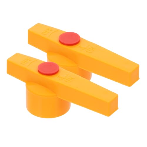 STOBAZA 2 Stück Kunststoff Kugelhahn Griff Ersatzgriff Ventilhebel Leichtgewichtig Einfache Installation für Bewässerungssystem Wasserfilter Ersatz STOBAZA 2 Stück Kunststoff Kugelhahn Griff Ersatzgriff Ventilhebel Leichtgewichtig Einfache Installation für Bewässerungssystem Wasserfilter Ersatz von STOBAZA