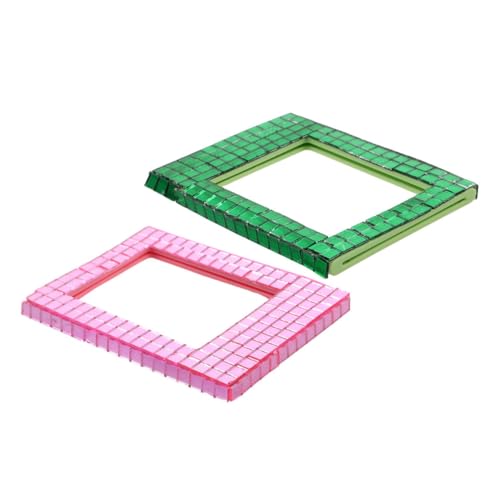 STOBAZA 2 Stück Magnetischer Bilderrahmen Kristall Fotohalter Dekorativer Magnetrahmen für Hochzeit Tischdisplay Kreative Fotoaufstellung in Grün STOBAZA 2 Stück Magnetischer Bilderrahmen Kristall Fotohalter Dekorativer Magnetrahmen für Hochzeit Tischdisplay Kreative Fotoaufstellung in Grün von STOBAZA