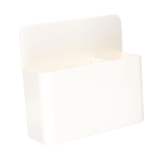 STOBAZA 2 Stück Magnetischer Fusselmülleimer Weiß Platzsparender Lint Bin für Waschküche Waschmaschine Multifunktionale Aufbewahrung für Metallflächen Wie Kühlschrank und Whiteboard von STOBAZA