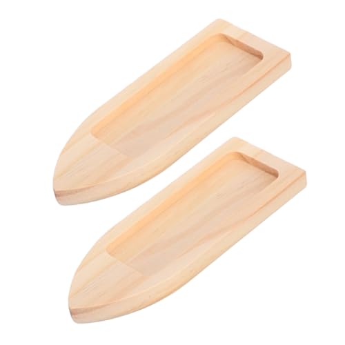 STOBAZA 2 Stück Miniatur Holzkanu Modell Realistische Kleine Boot Dekoration für Zuhause Büro Teich Außenbereich Nautische Sammler STOBAZA 2 Stück Miniatur Holzkanu Modell Realistische Kleine Boot Dekoration für Zuhause Büro Teich Außenbereich Nautische Sammler von STOBAZA