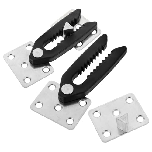 STOBAZA 2 Stück Möbelverbinder Sofaverbinder aus Metall und Kunststoff Stabile Verbindung für Couch und Bettgestell Langlebige Möbelteile Einfache Montage Wiederverwendbar Geeignet für von STOBAZA