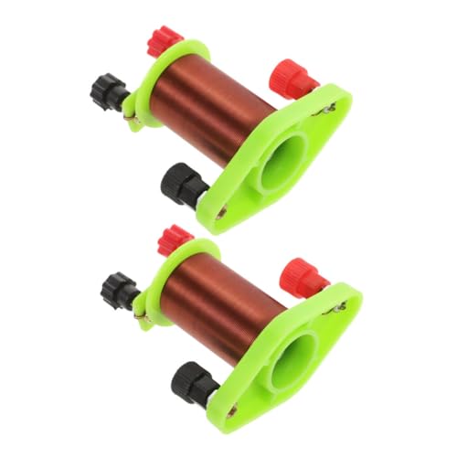 STOBAZA 2 Stück Teiliges Elektromagnetisches Induktionsspulen set für Physikexperimente Langlebige Kunststoffspulen Präzise Messdaten Geeignet für Schule Universität und STOBAZA 2 Stück Teiliges Elektromagnetisches Induktionsspulen set für Physikexperimente Langlebige Kunststoffspulen Präzise Messdaten Geeignet für Schule Universität und von STOBAZA