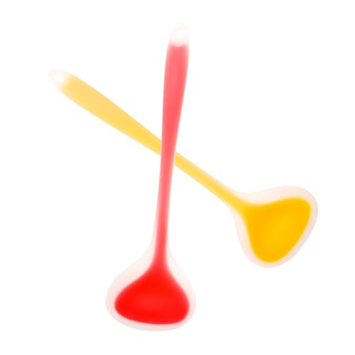 STOBAZA 2 Stück Teiliges Suppenkellen Halbdurchsichtig Gelb und Rot Große Servierlöffel mit Rutschfestem Griff Langlebig und Ergonomisch für Einfaches Kochen und Servieren STOBAZA 2 Stück Teiliges Suppenkellen Halbdurchsichtig Gelb und Rot Große Servierlöffel mit Rutschfestem Griff Langlebig und Ergonomisch für Einfaches Kochen und Servieren von STOBAZA