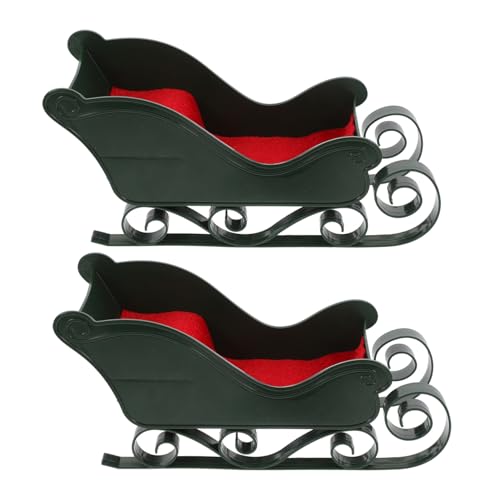 STOBAZA 2 Stück Teiliges Weihnachts-Santa-Schlitten Vintage Candy Dish Tischdeko Detaillierte Feiertags-schlittenfigur Kompakte für Regal Kamin oder Weihnachtsbaum Festliche STOBAZA 2 Stück Teiliges Weihnachts-Santa-Schlitten Vintage Candy Dish Tischdeko Detaillierte Feiertags-schlittenfigur Kompakte für Regal Kamin oder Weihnachtsbaum Festliche von STOBAZA