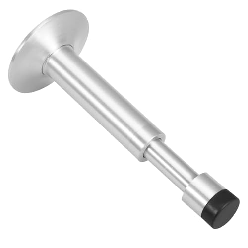 STOBAZA 2 Stück Türstopper Aluminiumlegierung Hydraulisch Wandmontage Ohne Bohren Geräuschdämpfend Für Badezimmer Türen Schutz Knall Silent Türpuffer von STOBAZA