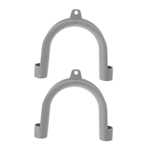 STOBAZA 2 Stück Waschmaschine Ablaufschlauch Halter U förmiger Haken mit Verstellbarer Robuster Schlauchhalter für Stabile Rohrbefestigung Platzsparend und Langlebig für STOBAZA 2 Stück Waschmaschine Ablaufschlauch Halter U förmiger Haken mit Verstellbarer Robuster Schlauchhalter für Stabile Rohrbefestigung Platzsparend und Langlebig für von STOBAZA
