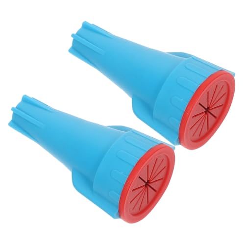 STOBAZA 2 Stück Wasserdichte Schwere Elektrische Kabelverbinder Spiraldesign für Outdoor Garten Anwendungen Robust Wetterfest Teiliges von STOBAZA