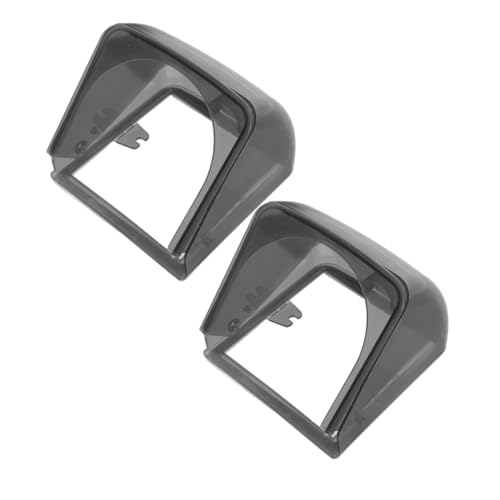 STOBAZA 2 Stück Wasserdichte Steckdosenabdeckung Wetterfeste Schutzbox aus Robustem Kunststoff Faltbar für Außenbereich Kompatibel mit Garten Ladestationen Flexible Montage Oberflächen von STOBAZA