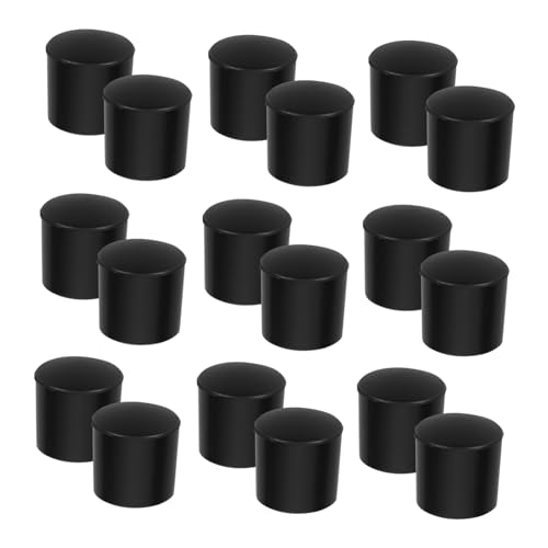 STOBAZA 20 Stück Teiliges Kunststoff Endkappen für Feder Türstopper Robuste Türpuffer Ersatzteile Schützende Türstopper Endkappen für Wand und Türschutz Einfache Montage Langlebige von STOBAZA