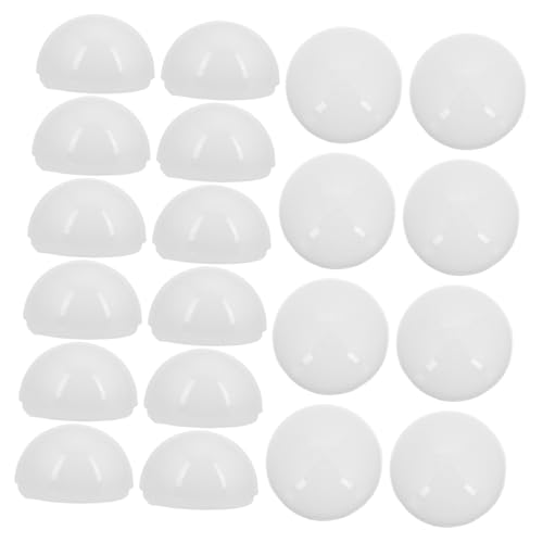STOBAZA 20 Stück Teiliges LED Lampenschirm Halbkreisform aus PC Material Gleichmäßige Beleuchtung Einfache Montage Ersatz für Kosmetikspiegel Beleuchtung und Schminktisch Licht Sichere STOBAZA 20 Stück Teiliges LED Lampenschirm Halbkreisform aus PC Material Gleichmäßige Beleuchtung Einfache Montage Ersatz für Kosmetikspiegel Beleuchtung und Schminktisch Licht Sichere von STOBAZA