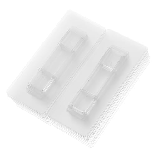 STOBAZA 20 Stück Teiliges Transparentes Klebehaken Selbstklebend Extra Stark für Glatte Oberflächen Wie Fliesen als Küchen und Duschregal Halterung ohne Bohren Wiederverwendbar und STOBAZA 20 Stück Teiliges Transparentes Klebehaken Selbstklebend Extra Stark für Glatte Oberflächen Wie Fliesen als Küchen und Duschregal Halterung ohne Bohren Wiederverwendbar und von STOBAZA