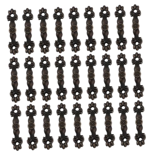 STOBAZA 24 Stück Teiliges Vintage Möbelgriff Zinklegierung Antike Schranktürgriffe Robuste Schubladengriffe für Küche Bad und Wohnzimmerschränke Dekorative Möbelgriffe im Retro stil STOBAZA 24 Stück Teiliges Vintage Möbelgriff Zinklegierung Antike Schranktürgriffe Robuste Schubladengriffe für Küche Bad und Wohnzimmerschränke Dekorative Möbelgriffe im Retro stil von STOBAZA