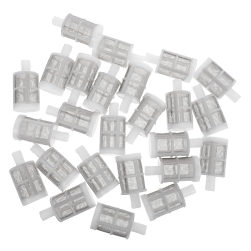 STOBAZA 25 Stück Filter Schlauchentanksieb Verbindungswasserpumpe Internes Schlauchsieb Fischtankpumpesieb Pumpe -ausrüstungssieb Tankspraysieb Schlauchwassersieb Kunststoffschale Weiß STOBAZA 25 Stück Filter Schlauchentanksieb Verbindungswasserpumpe Internes Schlauchsieb Fischtankpumpesieb Pumpe -ausrüstungssieb Tankspraysieb Schlauchwassersieb Kunststoffschale Weiß von STOBAZA