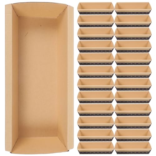 STOBAZA Kuchen Form 25 Stück Papier-kastenformen Zum Backen Von Kraftbrot-kastenformen Papier-backformen Rechteckige Loft-form Papier-backformen Für Kuchen Und Brot Tortenformen STOBAZA Kuchen Form 25 Stück Papier-kastenformen Zum Backen Von Kraftbrot-kastenformen Papier-backformen Rechteckige Loft-form Papier-backformen Für Kuchen Und Brot Tortenformen von STOBAZA