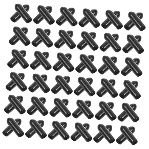 STOBAZA 250 Stück Schwarze PVC Schutzkappen für Lochwandhaken Innendurchmesser Isolierende Endkappen für Schraubengewinde Kratzfest Sicher und Kompatibel für Werkstatt Büro und Garage STOBAZA 250 Stück Schwarze PVC Schutzkappen für Lochwandhaken Innendurchmesser Isolierende Endkappen für Schraubengewinde Kratzfest Sicher und Kompatibel für Werkstatt Büro und Garage von STOBAZA