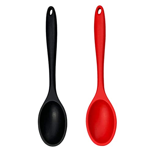 STOBAZA 2Stücke Silikon Suppenlöffel Multifunktionale Küchenutensilien aus Lebensmittelechtem Silikon Ergonomisches Design und Hitzebeständig und Langlebig STOBAZA 2Stücke Silikon Suppenlöffel Multifunktionale Küchenutensilien aus Lebensmittelechtem Silikon Ergonomisches Design und Hitzebeständig und Langlebig von STOBAZA