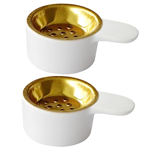 STOBAZA 2Stücke Teiliges Delikates Keramik Weihrauchbrenner Moderner Desktop Censer Halter für Aromatherapie Geeignet für Zuhause Büro und Yoga von STOBAZA
