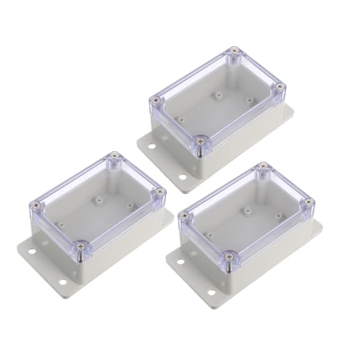 STOBAZA 3 Sätze Anschlussdose wetterfeste Elektroboxen Outdoor-Steckdosenabdeckung wetterfest Wasserdichtes Gehäuse für Elektronik elektrische Water -Elektrokartons STOBAZA 3 Sätze Anschlussdose wetterfeste Elektroboxen Outdoor-Steckdosenabdeckung wetterfest Wasserdichtes Gehäuse für Elektronik elektrische Water -Elektrokartons von STOBAZA