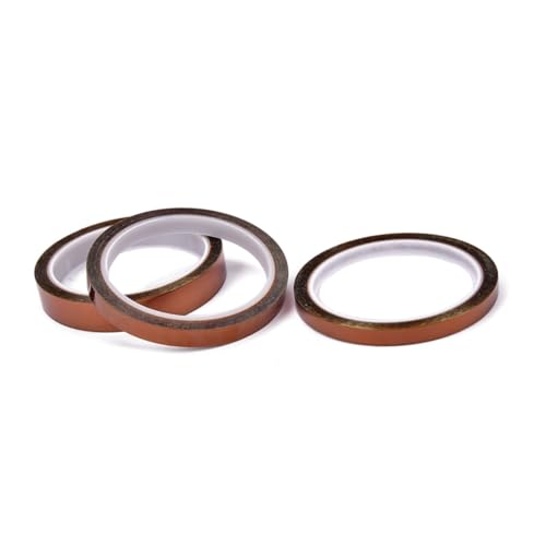 STOBAZA 3 Stck Leitfähiges Kupferfolienband Selbstklebend Emi Abschirmung Pickup Klebeband Gitarre Bass Gitarrenhohlraum Abschirmung Elektrische Störungen Reduzieren von STOBAZA