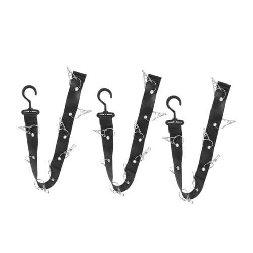 STOBAZA 3 Stück Hutaufbewahrung mit Metallclips Vielseitiger Wandhalter für Baseballkappen Robustes Huthalter Organizer Einfach Aufzuhängen ohne Werkzeug Geeignet für Männer und Frauen STOBAZA 3 Stück Hutaufbewahrung mit Metallclips Vielseitiger Wandhalter für Baseballkappen Robustes Huthalter Organizer Einfach Aufzuhängen ohne Werkzeug Geeignet für Männer und Frauen von STOBAZA