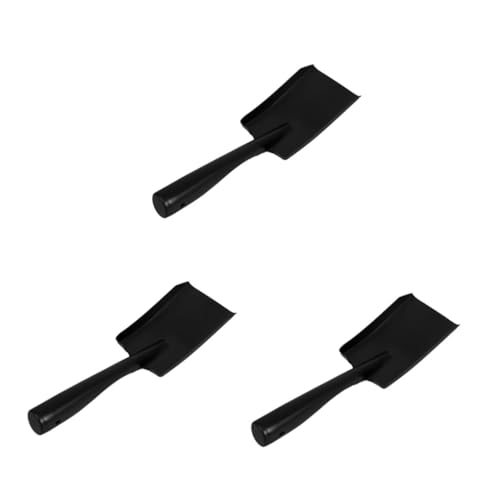 STOBAZA 3 Stück Outdoor Schaufel aus Ergonomische Handhabung für Gartenarbeit Strand und Kaminzubehör Leicht Tragbar für Pflanzen und Camping von STOBAZA