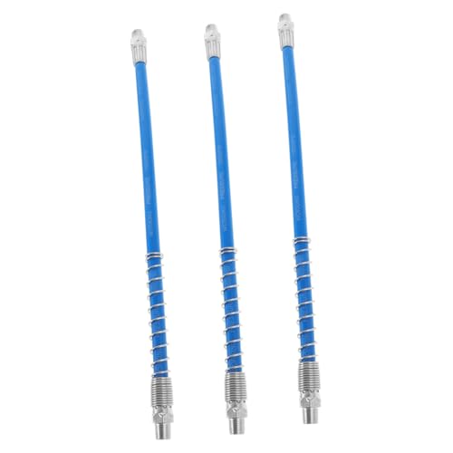 STOBAZA 3 Stück Teiliges Flexibler Federschlauch als Ersatz für Fettpresse Langlebiger Schlauch mit Nahtloser Verbindung Ausbruchsicherer Schmierölschlauch für Vielseitigen Einsatz im von STOBAZA