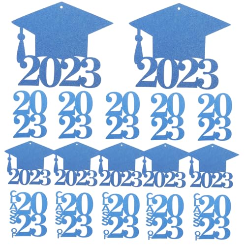 STOBAZA 30 Stück Teiliges Abschlussfeier Dekorationsset Glitzer Papieranhänger mit Juteschnur Sichere Tischmittelstücke und Vasenaufhänger für Stilvolle Graduation Party Tischdekoration STOBAZA 30 Stück Teiliges Abschlussfeier Dekorationsset Glitzer Papieranhänger mit Juteschnur Sichere Tischmittelstücke und Vasenaufhänger für Stilvolle Graduation Party Tischdekoration von STOBAZA