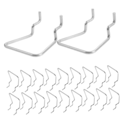 STOBAZA 30 Stück Teiliges Edelstahl Lochplatten Haken Rostfrei Doppelschlaufig Robuste Werkzeughalter für Lochabstand Vielseitig für Garage Werkstatt Küche Bad zur Sicheren Organisation STOBAZA 30 Stück Teiliges Edelstahl Lochplatten Haken Rostfrei Doppelschlaufig Robuste Werkzeughalter für Lochabstand Vielseitig für Garage Werkstatt Küche Bad zur Sicheren Organisation von STOBAZA