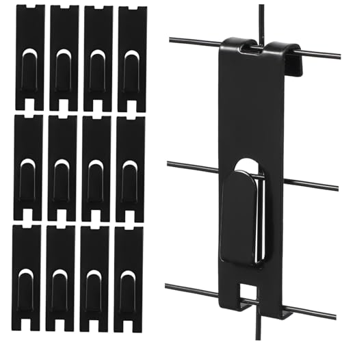 STOBAZA 30 Stück Teiliges Metall Grid Wandhaken Robuste Aufhängehaken für Einzelhandel und Wandpaneel Einfache Montage ohne Werkzeug Rutschfester Halt für Bilderrahmen und STOBAZA 30 Stück Teiliges Metall Grid Wandhaken Robuste Aufhängehaken für Einzelhandel und Wandpaneel Einfache Montage ohne Werkzeug Rutschfester Halt für Bilderrahmen und von STOBAZA