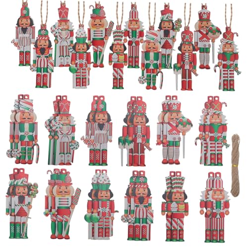 STOBAZA 36stücke Teiliges - Ornament Für Weihnachtsbaum Klassische Hängende Dekorationen Für Festliche Anlässe Vielseitig Einsetzbar Und Leicht Zu Montieren von STOBAZA
