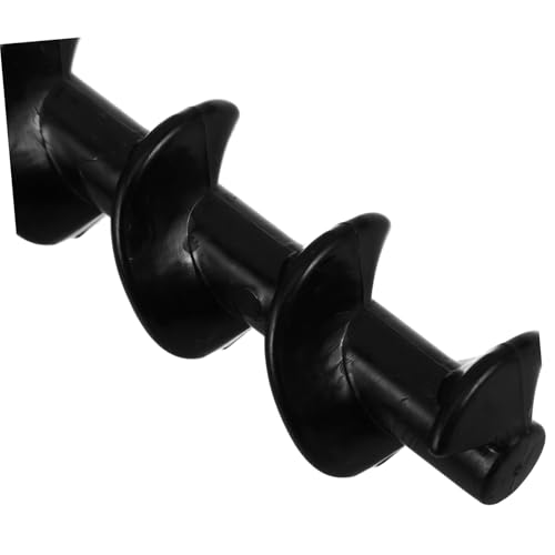 STOBAZA 4 Stück Brunnenmaschine Spiralwelle Schokoladenschacht -Kit Schokoladenmaschine Spirale Schokoladenbrunnenschraube Schokoladenbrunnenschacht Brunnenmaschinenwelle Plastik Schwarz von STOBAZA